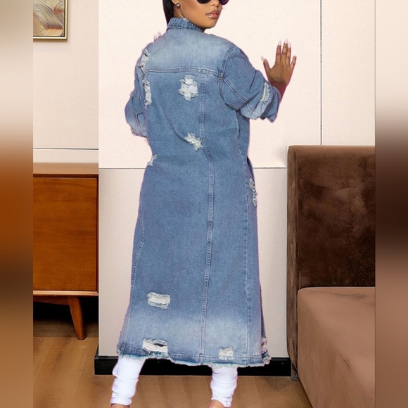 Distressed Dreams Denim Jacket - Medium - Picture 5 of 5